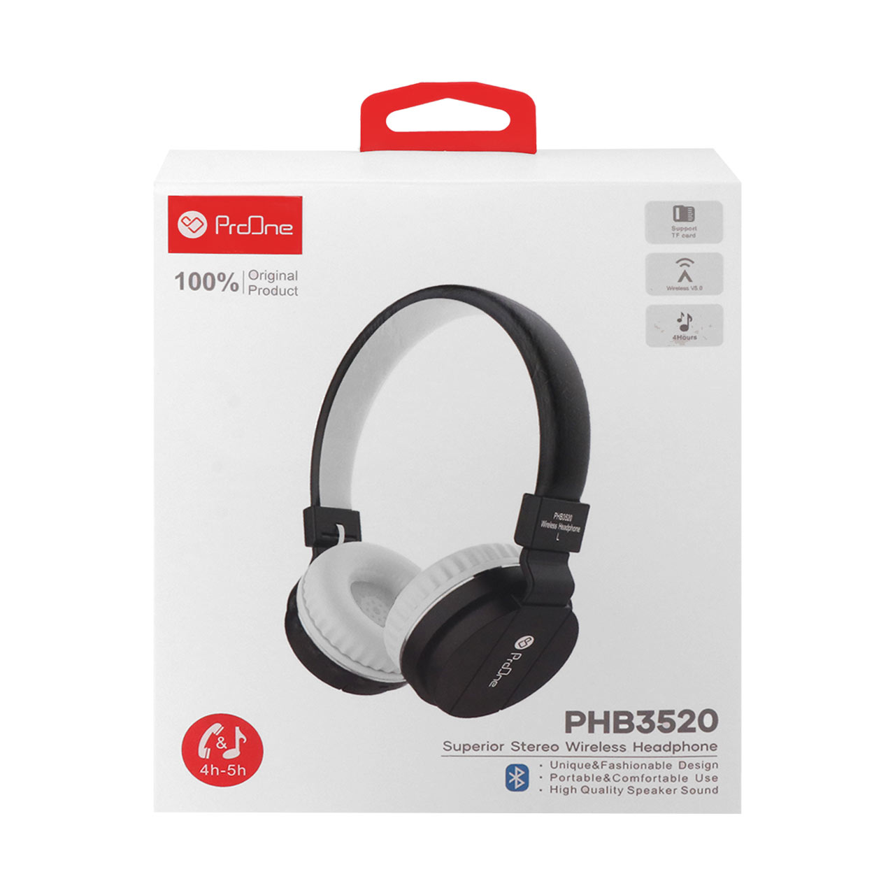 هدست بلوتوث رم خور ProOne مدل (Moco)PHB3505-سفید - Image 4
